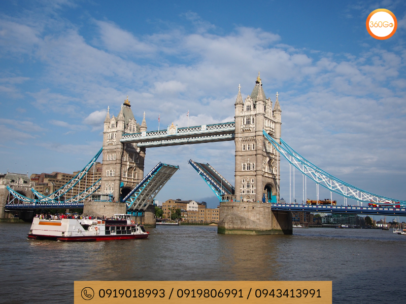 Tower Bridge biểu tượng văn hoá London - Du lịch 360Go